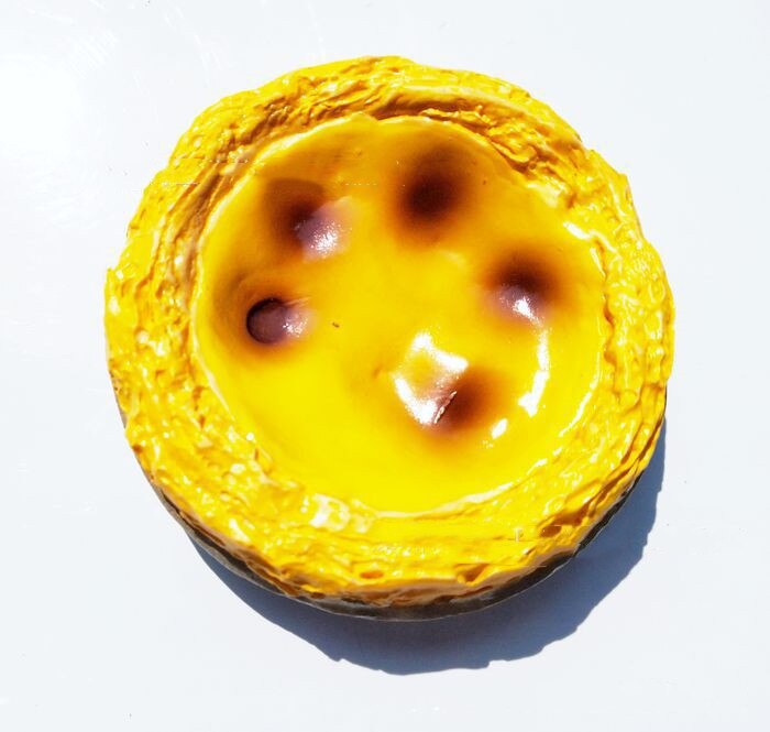Simulation Food 3d Resin Fridge Magnets Apricot Cake Tart Corn Refrigerator Paste Magnet Home Decoration 3D Sticker 1pc: f