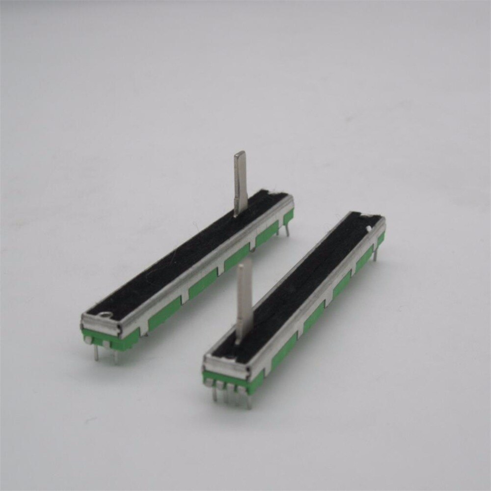 5 stk / lotoriginal behringer soundcraft 7.5 cm 75mm a20 kx 2 dobbelt lige glidepotentiometer  a20k