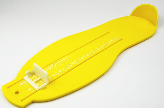 18-48 Euro Size Professionele Voet Meten Gauge Usa Maat 0-30Cm Kinderen Volwassen Schoen Measure Tool sizer Schoenmaat Rekenmachine: 30cm normal yellow