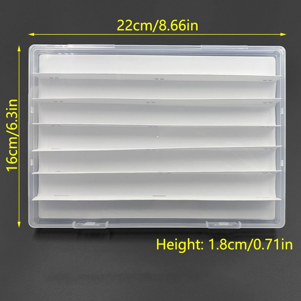 Dustproof PC Keycaps Storage Box 77 1U Keys Waterproof Clear Keycaps Case Stackable Universal Keyboard Keycaps Tray