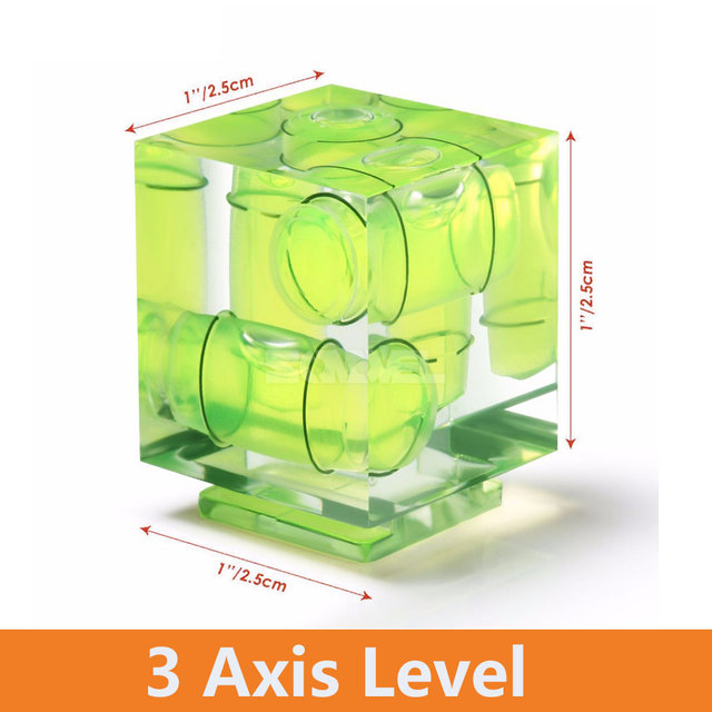 Niveau à bulle fixe universel 3 axes, pour Canon/Nikon/Pentax DSLR, accessoires de photographie: 3 Axis Level