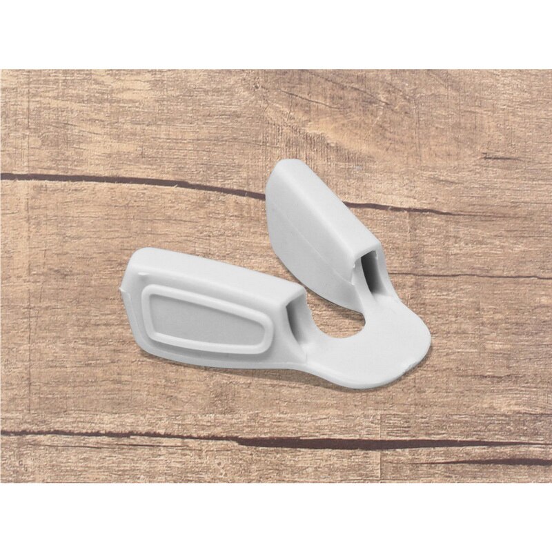 Vonxyz Replacement Polymer Rubber Nose Pads for for-Oakley Jawbreaker / Jawbreaker Asian Fit Frame OO9290 OO9270: White-Large