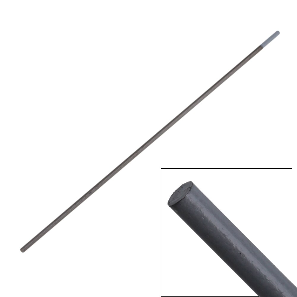 Lot d&#39;électrodes en tungstène gris, 2% x 3.2mm, pour soudage TIG, 175, WT20