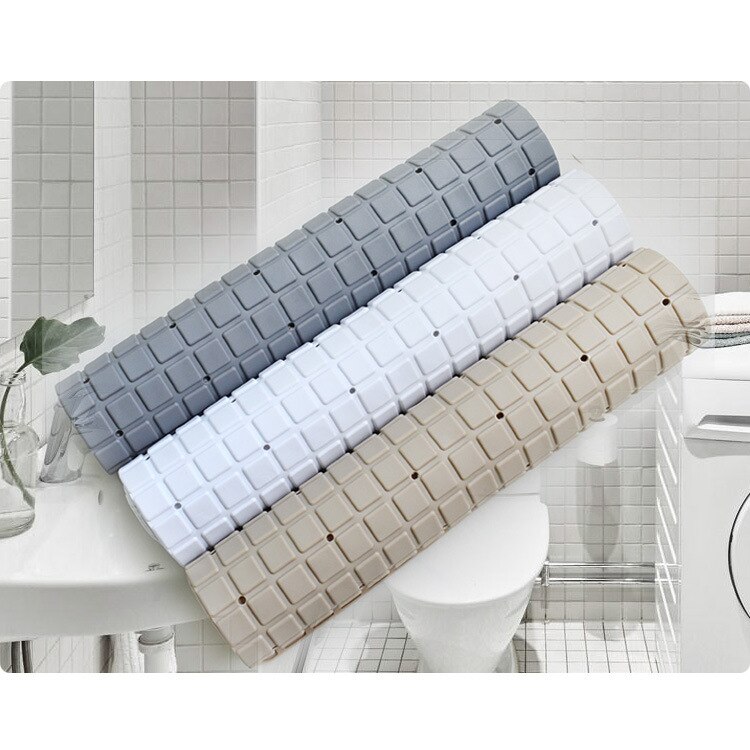 Grille antidérapante en PVC | Tapis de sol pour les toilettes, tapis de salle de bain, de douche, fournitures de salle de bain à domicile