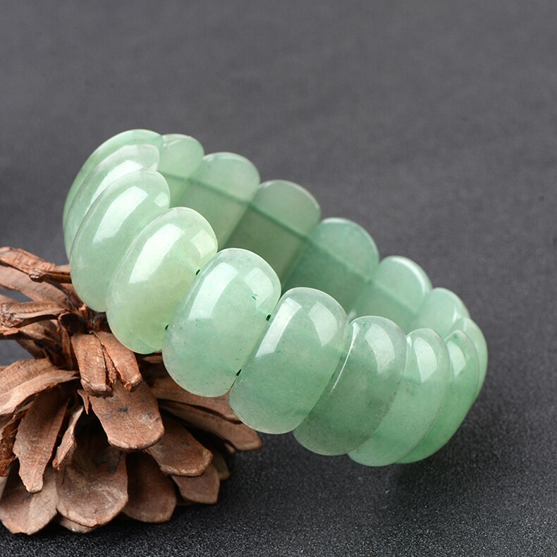 Edelsteen Natuurlijke Dongling Jade Mode Hand Rij, Mannen En Vrouwen Mode Top Sieraden, Jade Gezondheidszorg Armband Sieraden