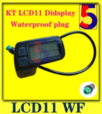 eBike KT LCD11 mini display 24V/36V/48V KTLCD Display for KT controller/ KT LCD3 LCD4 LCD5 LCD8S LCD8H LCD9 LCD10H LCD11 Display: LCD11 WF