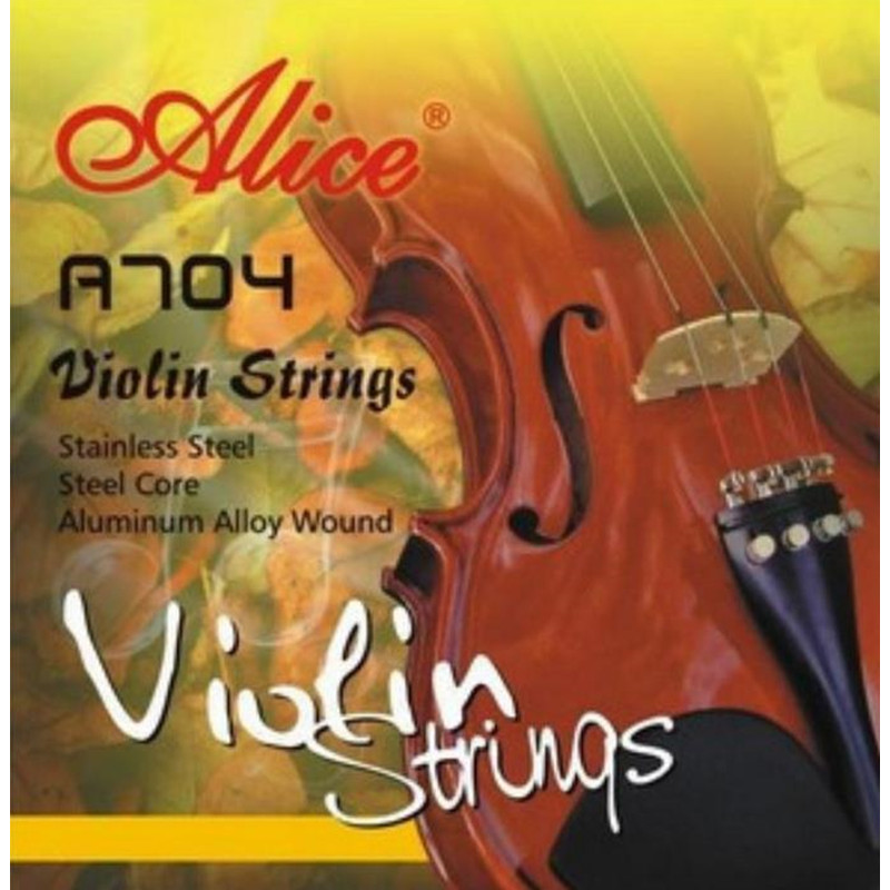 EEN set van V704 Viool Snaren EADG voor Violino 1/4 1/2 3/4 4/4 Snaren viool accessoires