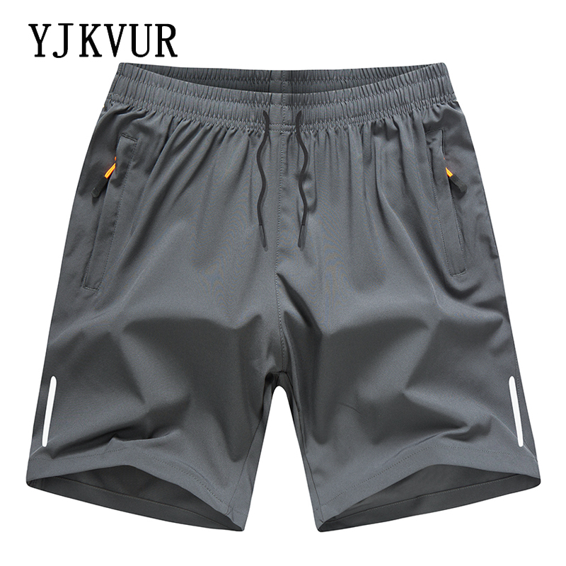 Yjkvur herre sportsshorts med lommer til sommertræning og løbejogger i størrelse m -8xl