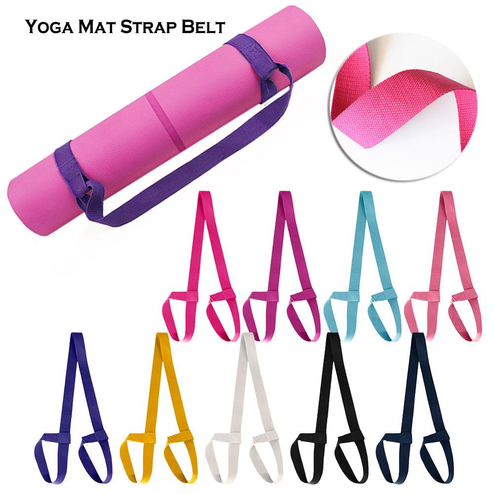Yoga Mat Riem Riem Verstelbare Sport Sling Schouder Dragen Riem Oefening Stretch Fitness Elastische Yoga Riem