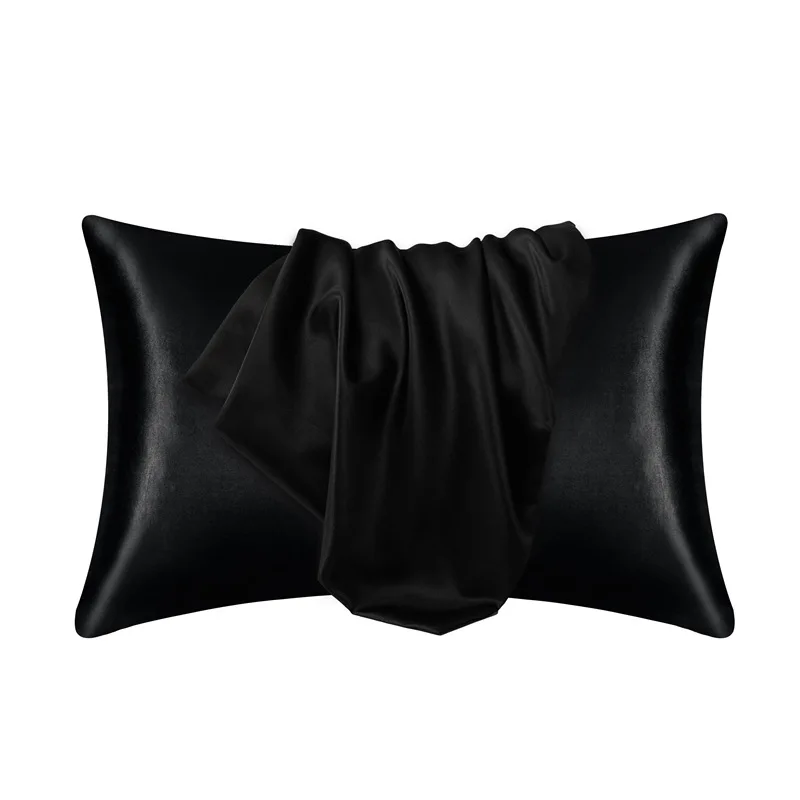 Kussensloop 100%  zijden kussenslopen zijdezachte satijnen kussensloop voor een mooi kussen, comfortabele kussensloop voor woondecoratie: Ander / Geel