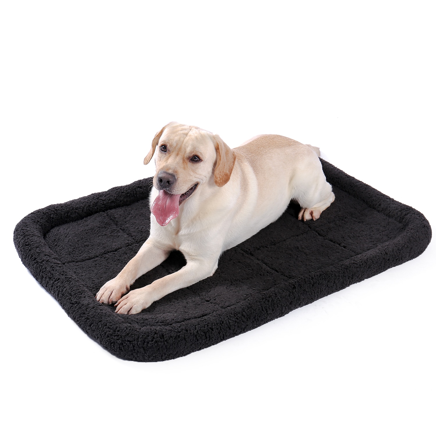 5 Size For Large Dogs Bed Super Soft Sherpa Crate Cushion Dog and Pet Bed Pet Carrier Pet Bed in Fleece Machine Washable