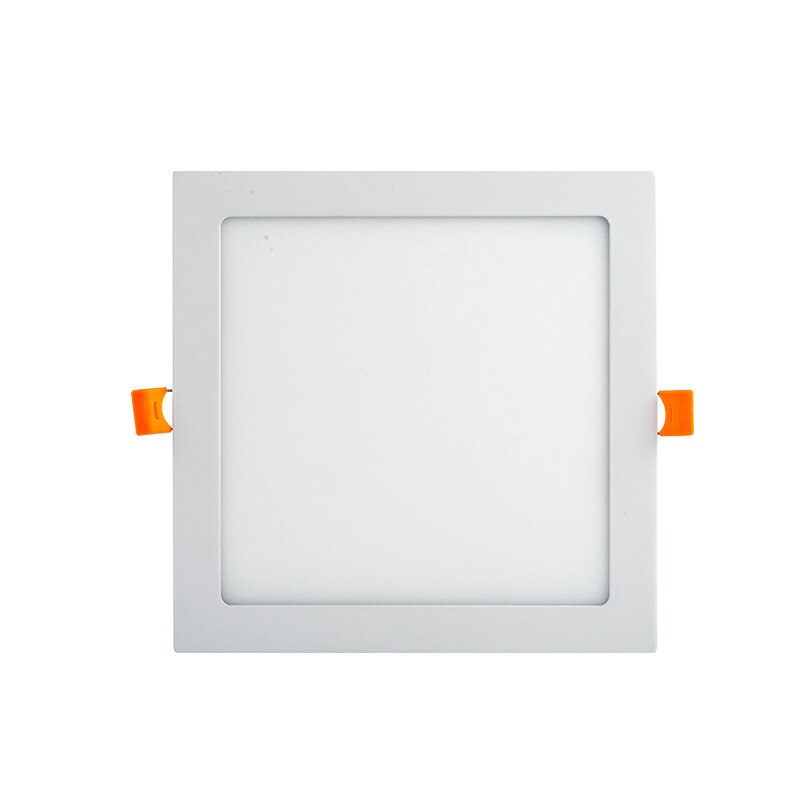 Wit Plafond Verlichting Led-paneel Licht 2835SMD Embeded Ronde Ultra-Dunne Vierkante Downlight Keuken Badkamer Plafondlamp 3/6/9W: Square / 9w