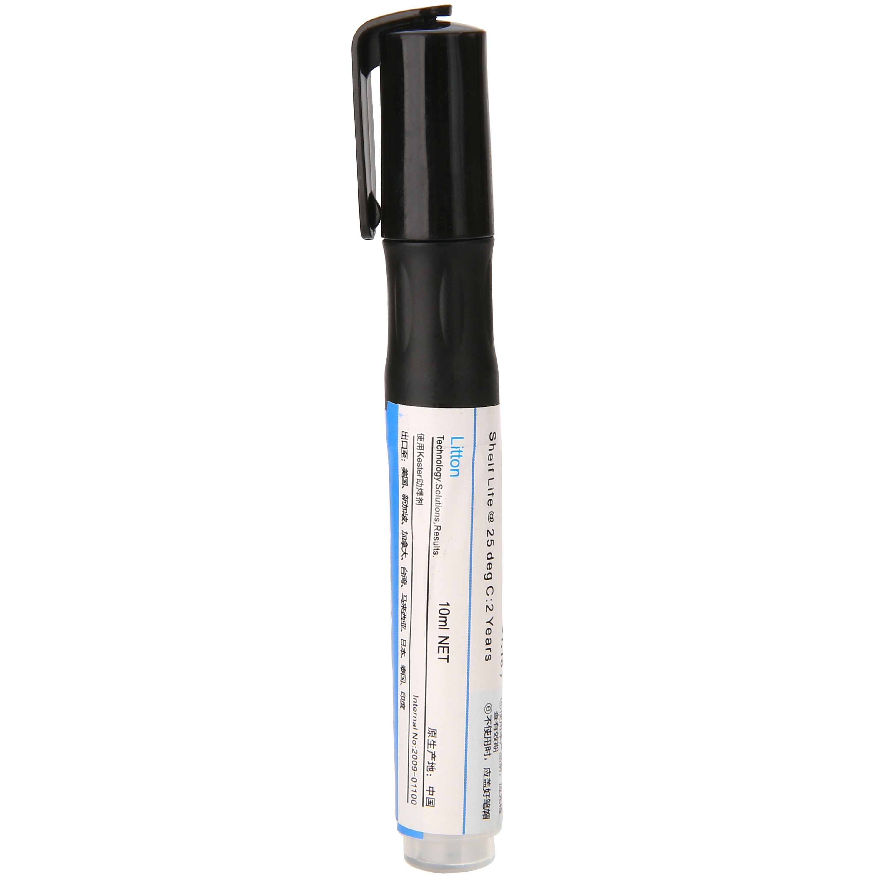 1X 10ml Soldering Flux Pen Low-Solid Non-Clean Surface Mount Solar Panel White Head Rosin Flux Pen