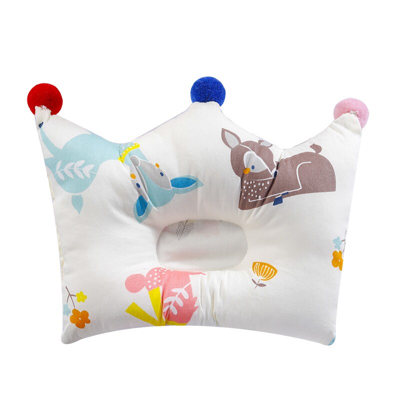 [Simfamily] Neugeborenen Baby Cartoon Kissen Crown Form Kopf Schützen Baby Bettwäsche Kissen Pad baby Kopf Unterstützung Verhindern Kissen