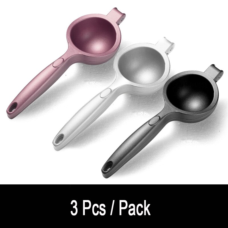 Handmatige Citruspers Hand Citruspers Citroen Fruit Juicer Citrus Persmachine Roestvrijstalen Keuken Accessoires Voor Thuis: P S B 3 Pcs