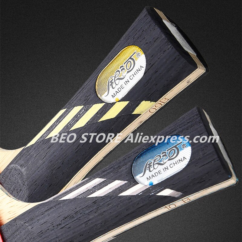 Yinhe 9-Ster Racket Galaxy Hout + Carbon Off + + Pips-In Rubber Tafeltennis Rackets Ping Pong bat