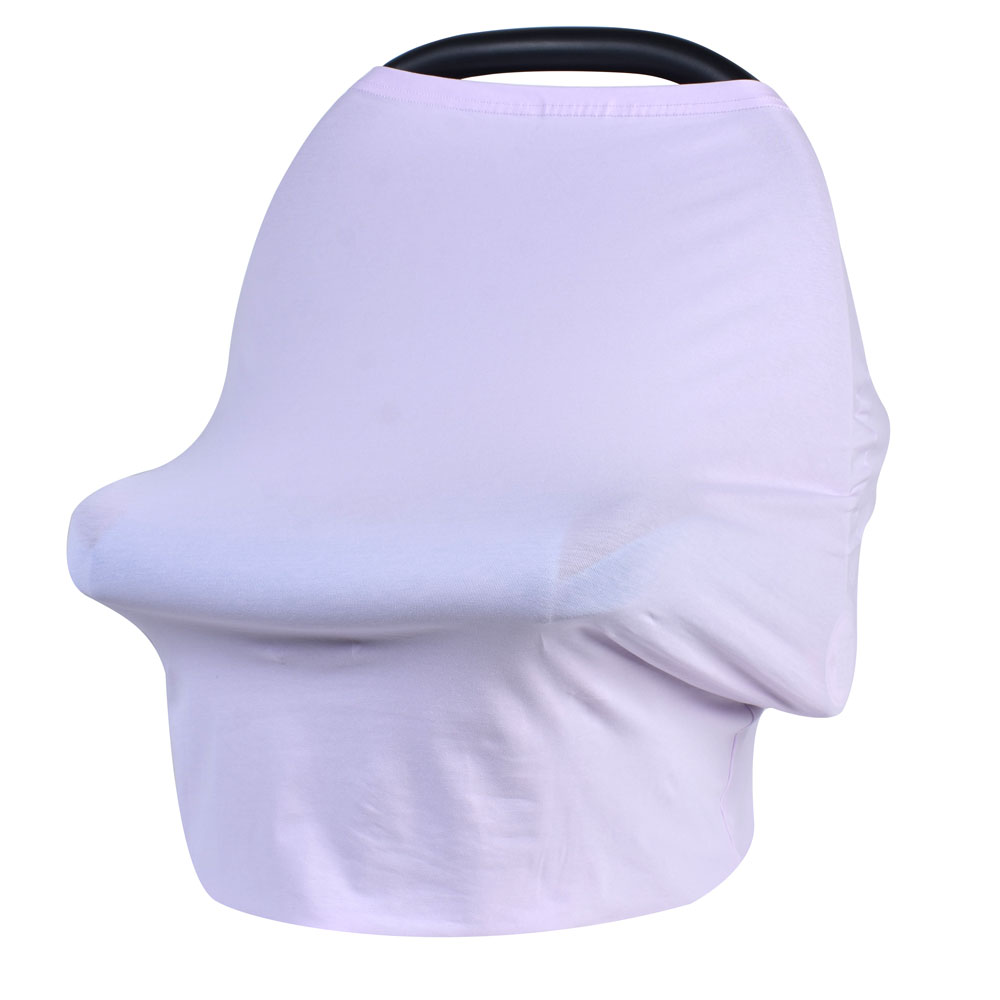 Baby bil sæde dækning baldakin pleje dække multi-use stretchy infinity tørklæde amning indkøbskurv dække høj stol betræk: Zc0002