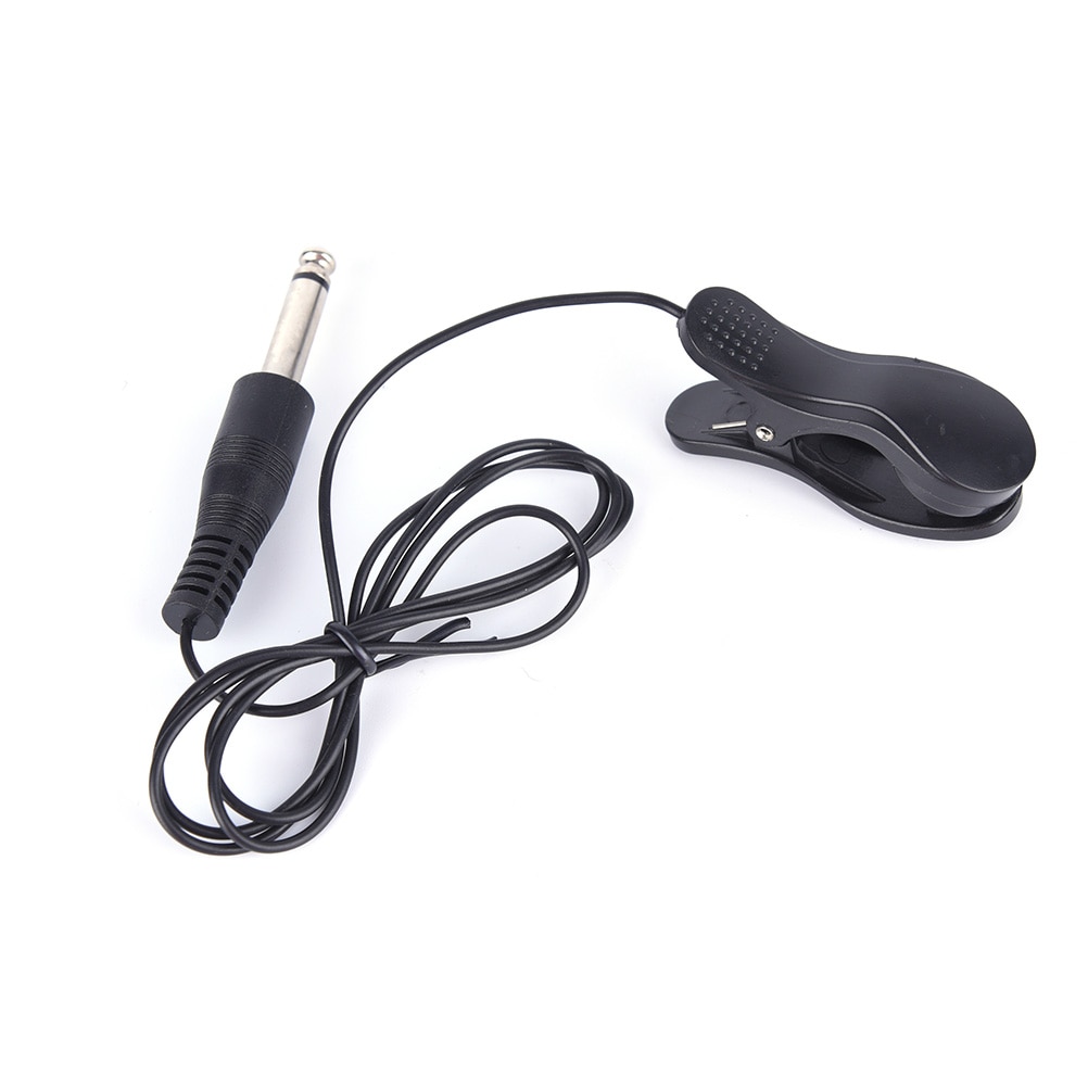 Micro piézo-électrique micro pour guitare acoustique violon mandoline ukulélé 256cm noir