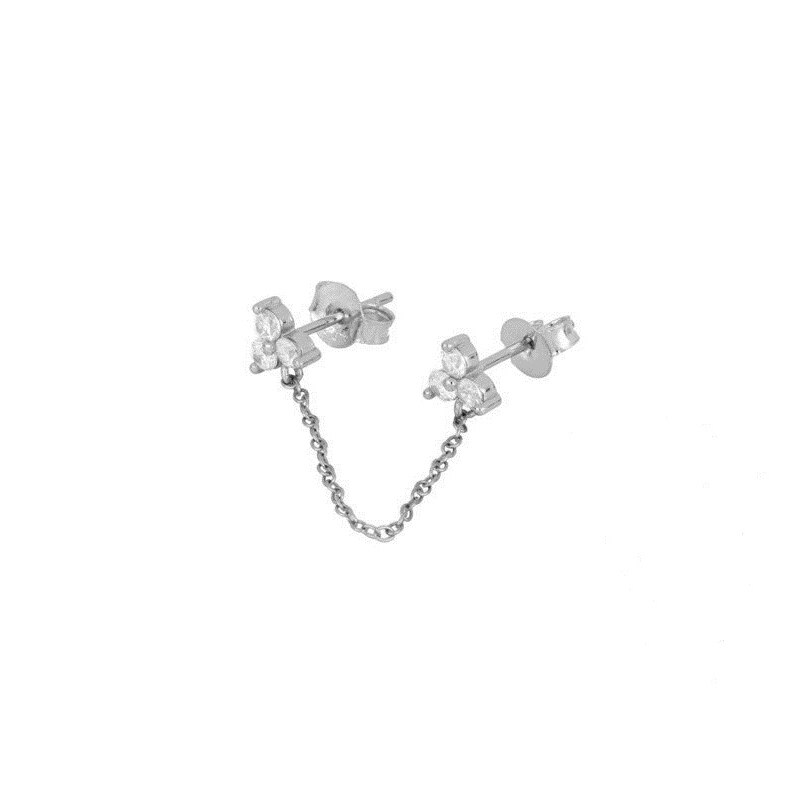 Mini pendientes pequeños de plata fina para mujer, 2 uds., 925, pendientes tipo botón de plata fina, joyería fina, pendientes para chica, de cumpleaños y boda: 8