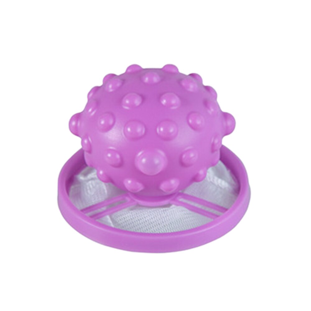 Bathroom Laundry Ball Anti-winding Floating Lint Hair Catcher Washing Machine Hair Ball Suction Hair Remover Decontamination: VT