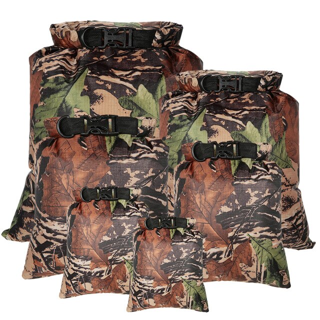 6 Pcs Outdoor Waterdichte Tas Dry Pack Sack Sporttas Voor Drifting Varen Drijvende Kajakken Strand Camping Surfen Zwemmen Tassen: 6PCS Style 5