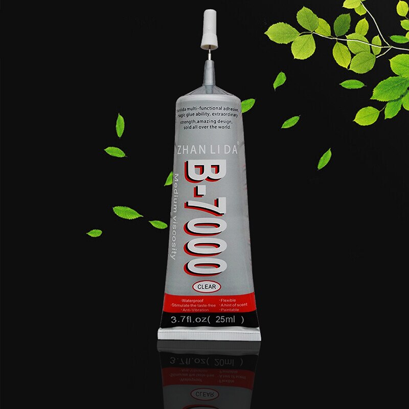 PVC B7000 Waterproof Transparent Adhesive DIY Super B7000 Shell Rhinestones Repair Metal Glass ceramic Wood Strong Adhesive Glue