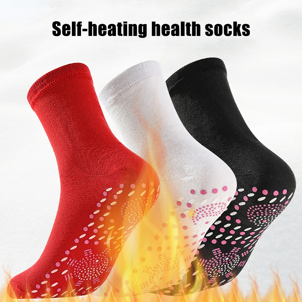 Zelf Verwarming Magnetische Sokken Voor Mannen Vrouwen Zelf Verwarmde Sokken Tour Magnetische Therapie Comfortabele Winter Warm Massage Sokken Pression