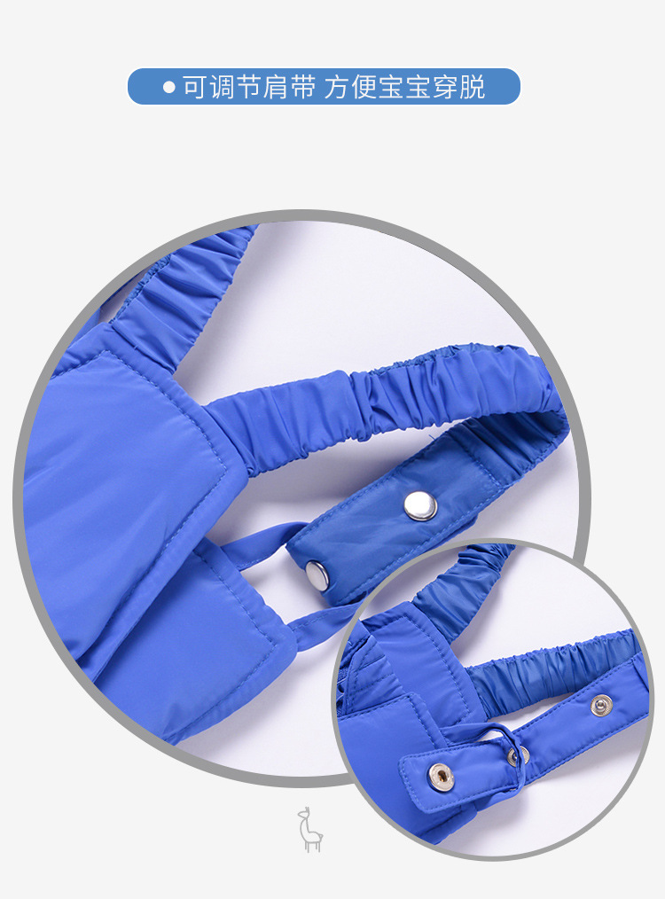 Kinderen Donsjack Pak Tweedelige Kleding Set Peuter Kids Jas + Romper Dikke Warme Winter Dragen 2-5 Jaar Bontjas