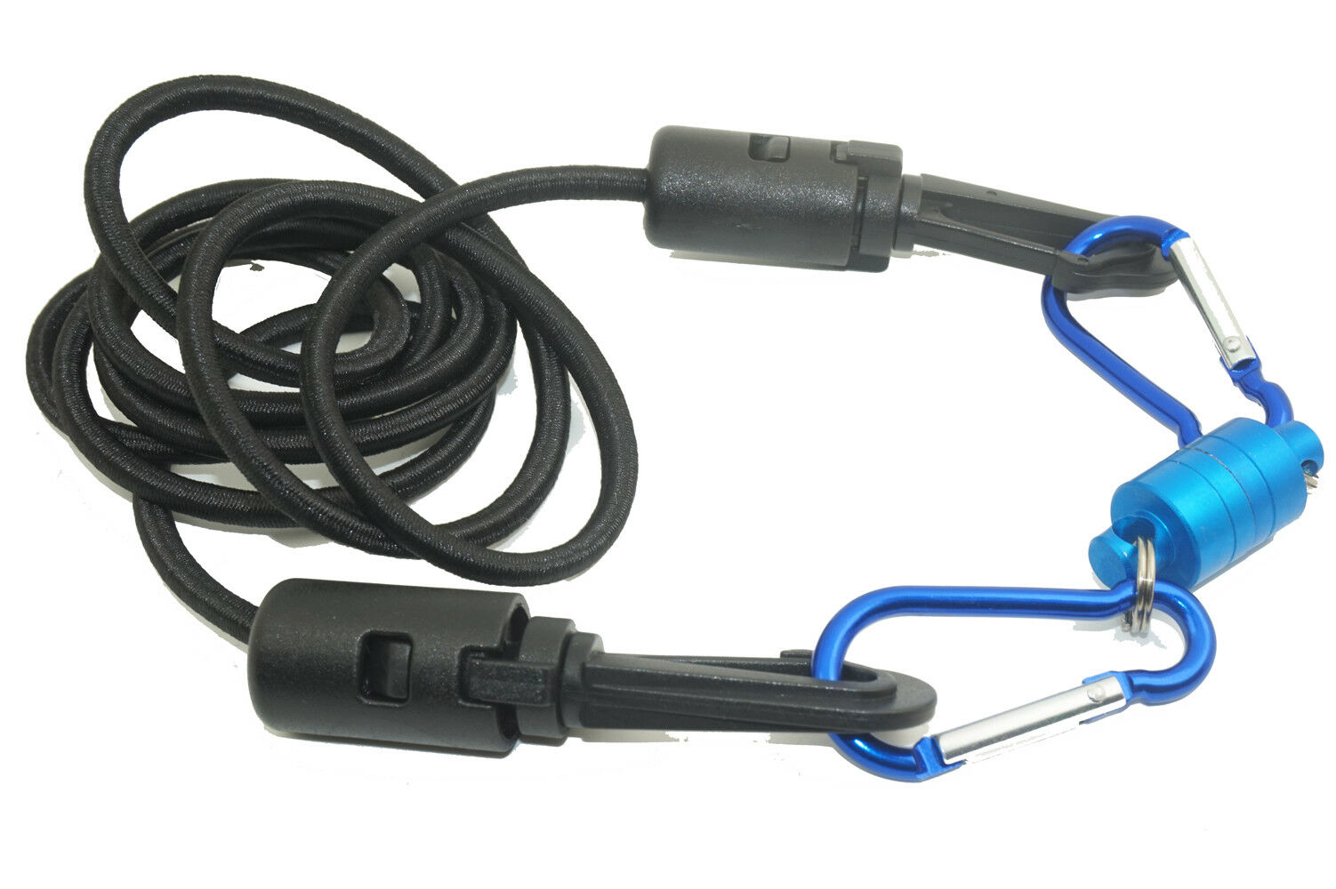 Release/Strong pull Magnetic magnet Net Release Fly Fishing Coiled Lanyard 2.5KG