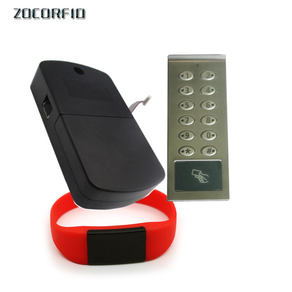 EM RFID Keyless Touch keypad password cabinet lock electric digital locker for cabinet drawer File cabinets lock: Group C