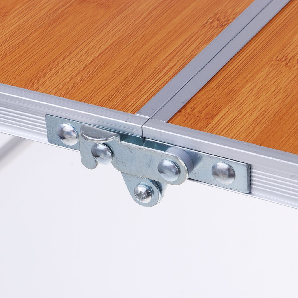 Foldable Aluminum Alloy Dining Table Lengthened Reinforced Computer Desk Outdoor Garden BBQ Picnic Folding Tables