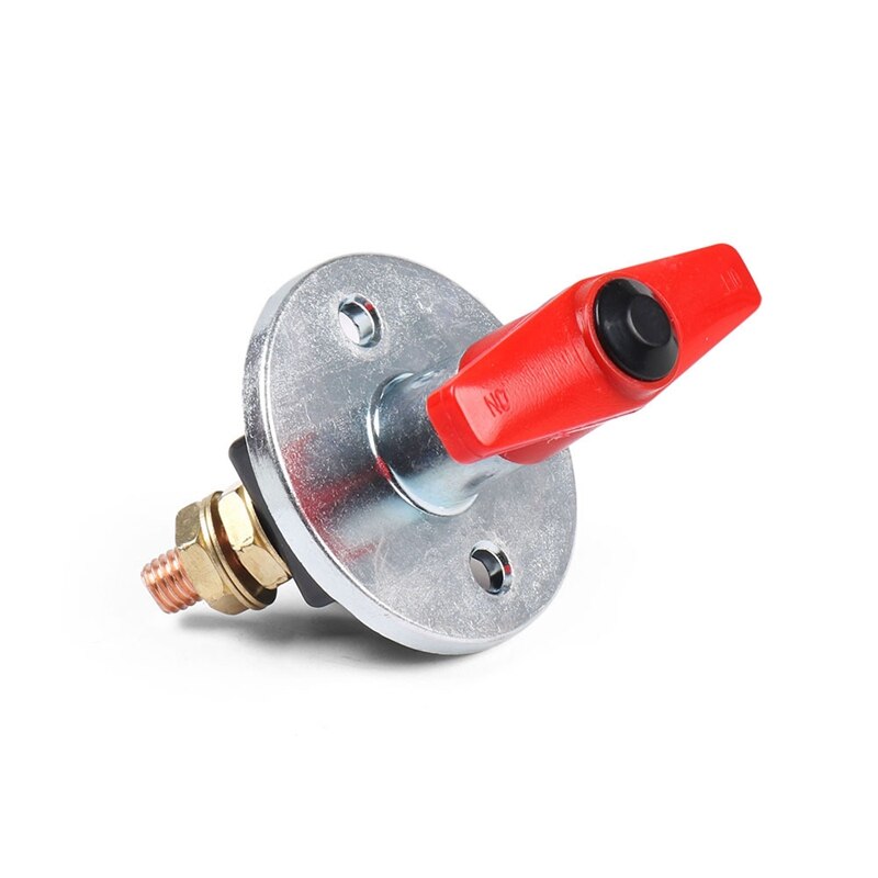 1500VAC Fixed Key Battery Isolator Cut Off Kill Switch 12V / 24V Heavy Duty Electrical Switch for Auto Truck Boat