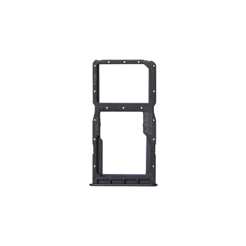 Support de carte Sim avec connecteur, pièce de rechange pour Huawei P30 Lite Nova 4E: Nova 4e Black