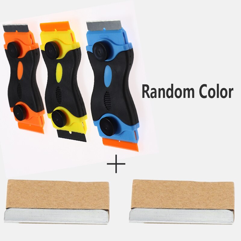 Squeegee Set Caulk Removal Tool Scraper Ceramic Glass Oven Vitroceramica Window Spatula Clear Scraper Flooring Tools: 3