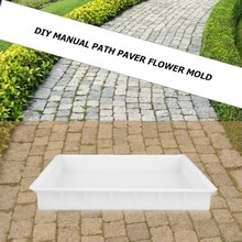 DIY Paving Mould Home Garden Road Concrete Stepping Driveway Stone Path Mold Walkway Pavement Mould