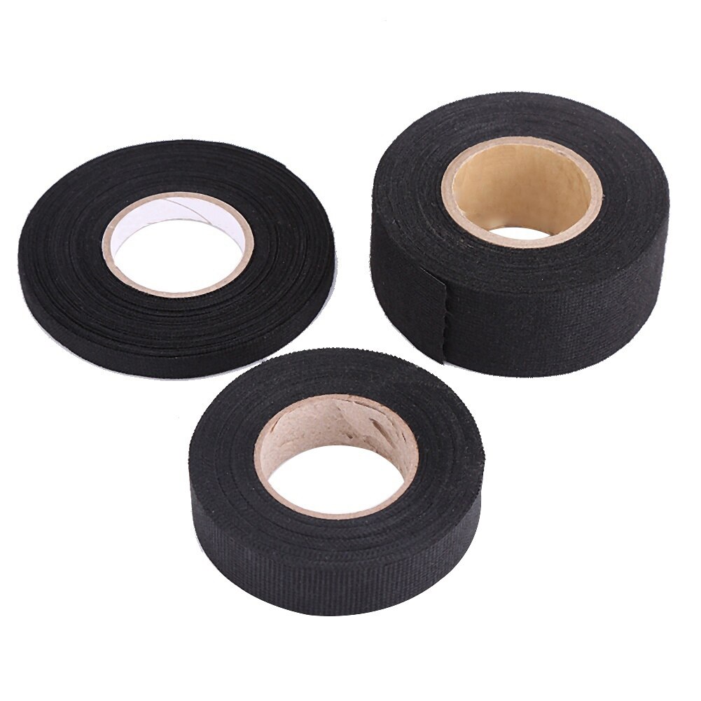 Tela de tela adhesiva fuerte para coche, arnés de telar resistente al calor, rollo de cinta duradera resistente al aceite
