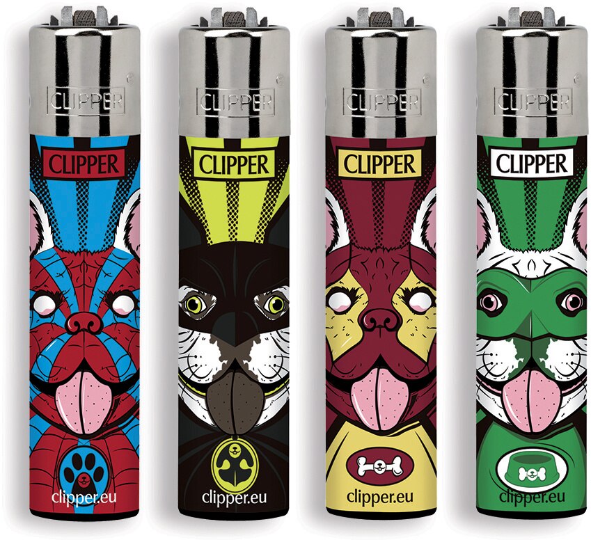 Clipper Coleciones Animales, Elige la Colecion de 4 Mecheros