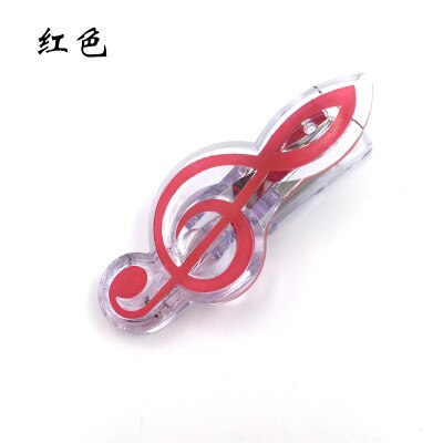 Exquisite small music clip clip note clip clef clip sheet music clip music clip musical instrument universal musical instrument: Clef red