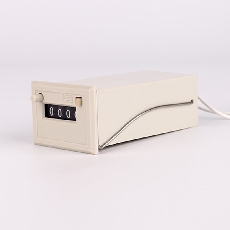 Totalisateur industriel compteur d'impulsions électromagnétique mécanique 4 chiffres CSK4 vj
