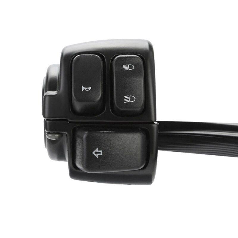 Motorfiets stuurschakelaar koplamp claxon richtingaanwijzer schakelaar voor dyna softail sportster 1996