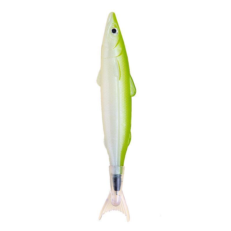 1pcs Novelty 0.5mm Gel Pen Cute Ocean Fish Ballpoint Pen For Writing Office School Supplies Stationery Kawaii Pens: Yellow
