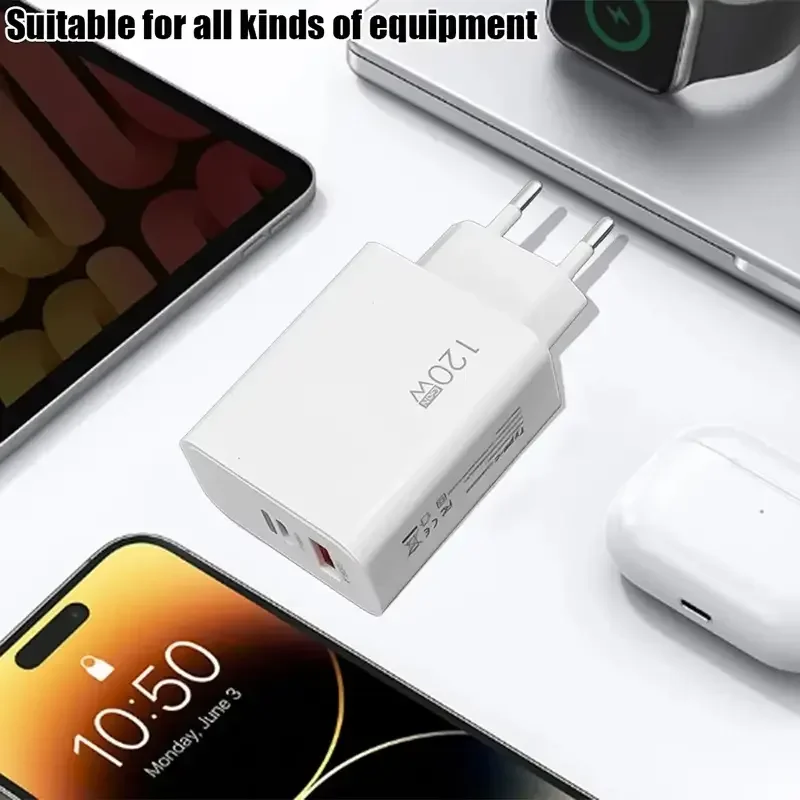 Xiaomi 120W Original Ladegerät Turbo Schnelle EU UNS UK Wand Hypercharge Adapter USB 6A Typ C Kabel für Xiaomi 13 12 11 Ultra Redmi