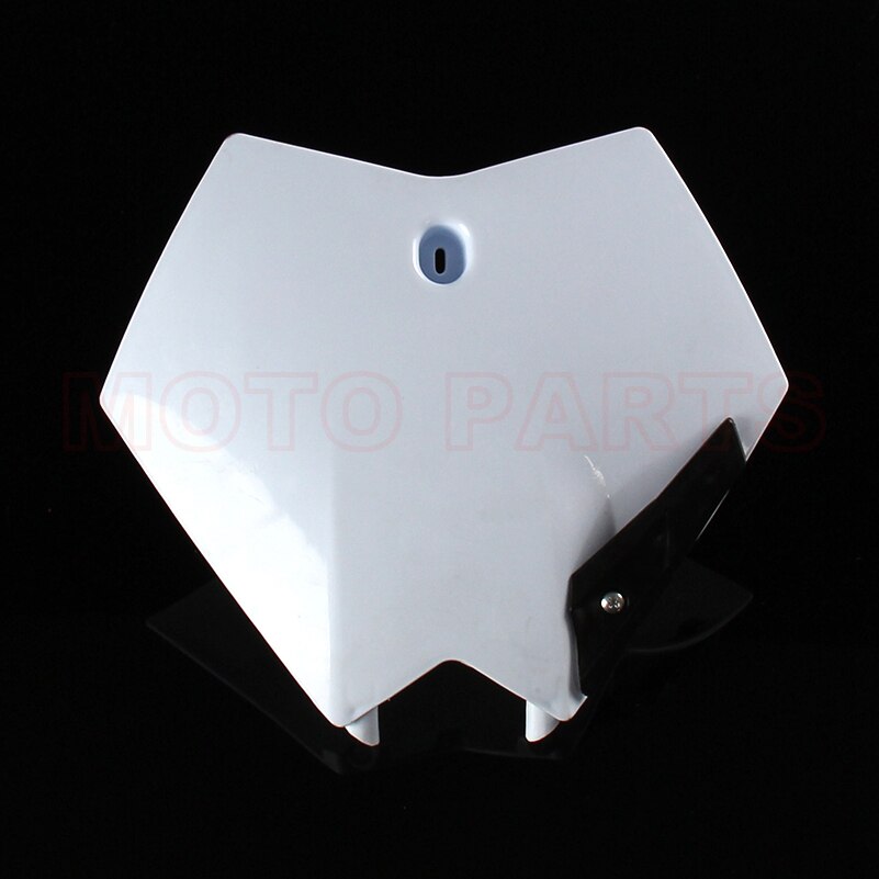 Pit dirt bike motorcycle motorcross front number plate number card plastic cover for KM150/170/189/250 150cc 250