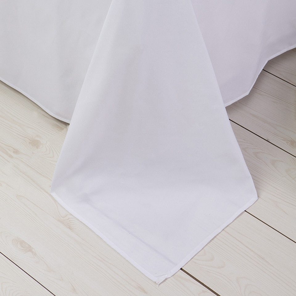 Egyptian Cotton White Bed Sheets Twin Queen Super Grandado