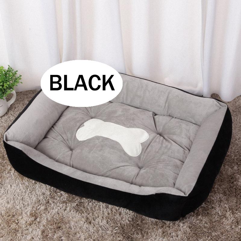Hundebett / Katzenhaus Größe M Mit Pfoten-Design | Weich, Kuschelig & Mit Abnehmbarem Dach