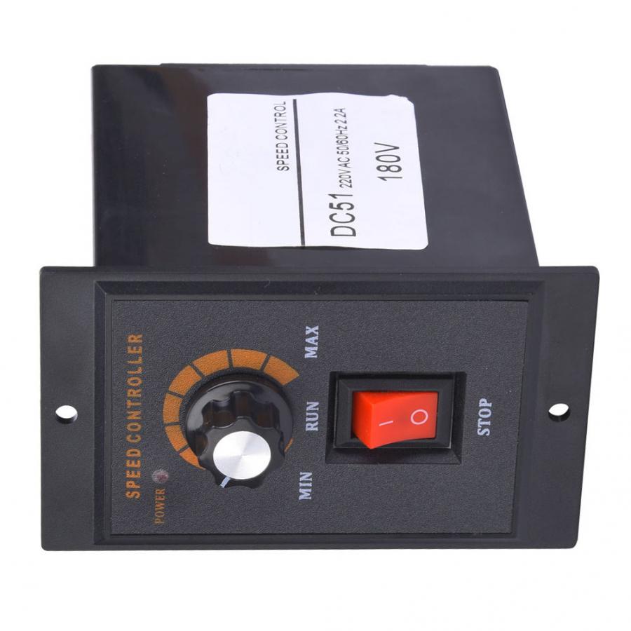 DC-51 DC Motor Regulator Permanent Magnet Controller 220VAC 120W 2.2A Forward Rotation 180VDC/200VDC/220VDC Motor Governor