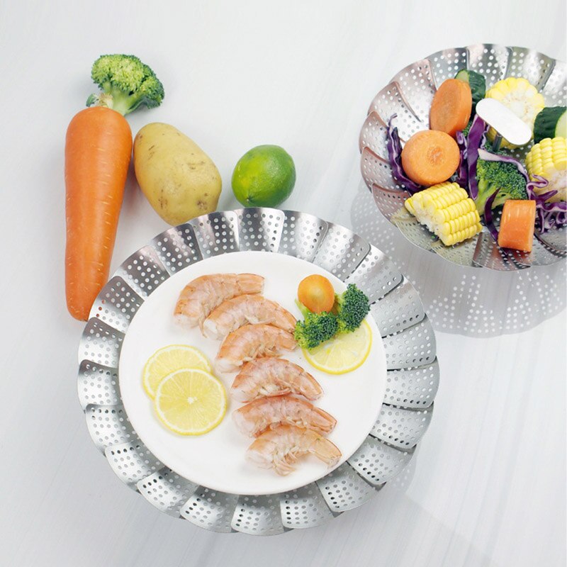 Stimer Box Color Box Stainless Steel Steamer Box Can Stretch ... – Vicedeal
