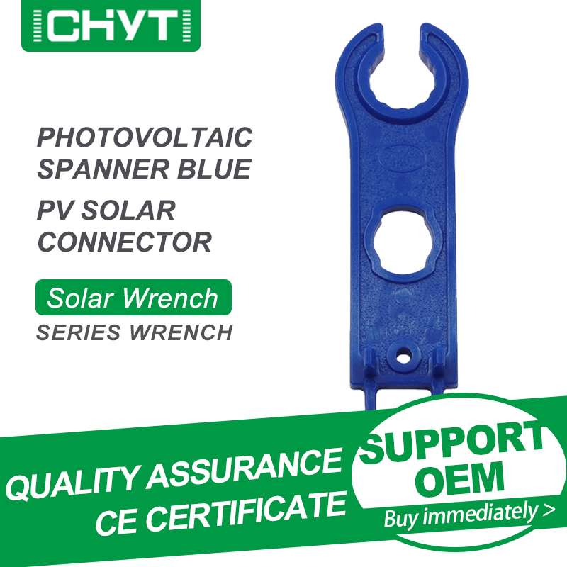 Chyt 1 Pairs Zwart/Blauw 1000V 1500V Solar Pv Zonnepaneel Connector Tool Plastic Sleutels/Solar Wrench