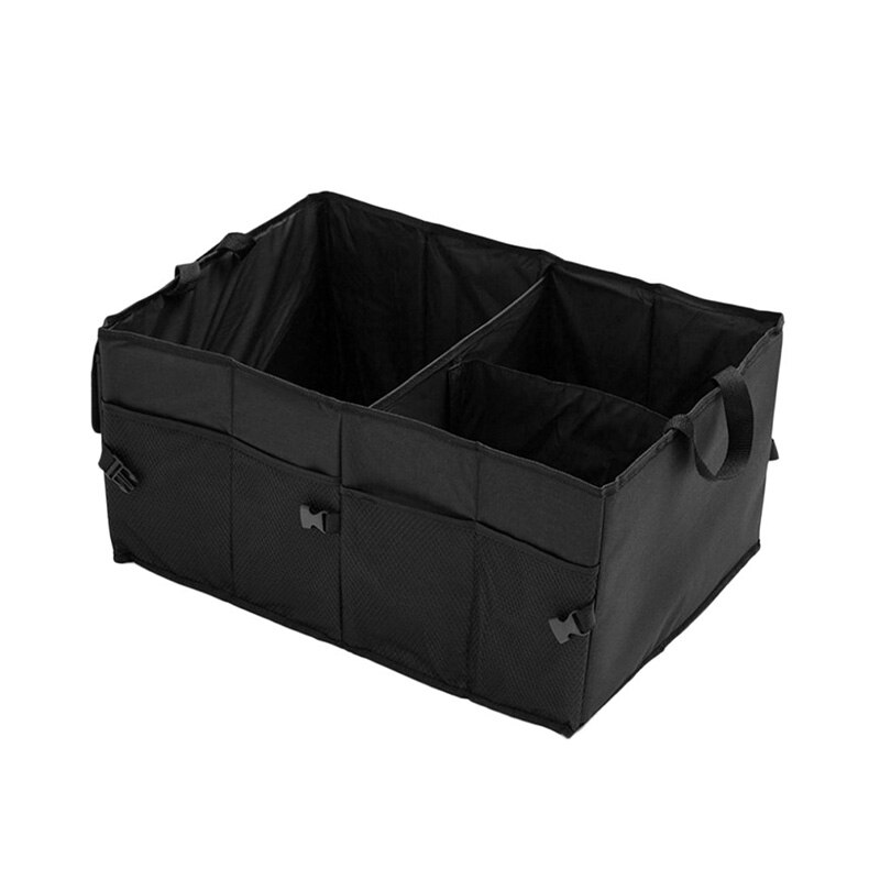 Protable multifunktion bil bagsæde ryg opbevaring boks beskyttere cover ryg 8 lommer hængende net lomme organizer bil interiør: 04