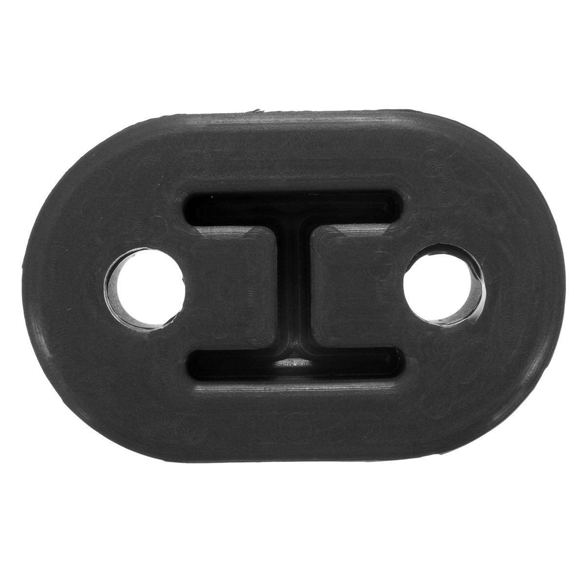 Durchmesser 11mm 2 Löcher Universal- Auto Gummi Auspuff Schwanz Rohr Halterung Aufhänger Unterstützung Isolator Blau Schwarz verrotten: Schwarz